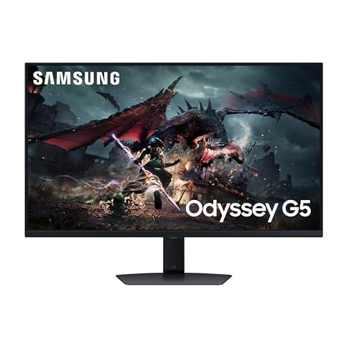 Monitor Gaming Samsung Odyssey G50D de 32" QHD IPS 180Hz Compatible con G-Sync