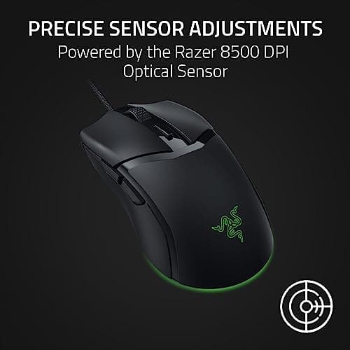 Miniatura de Mouse Gamer Razer Cobra Alámbrico, Switches Ópticos Gen-3, 58g, Negro 5