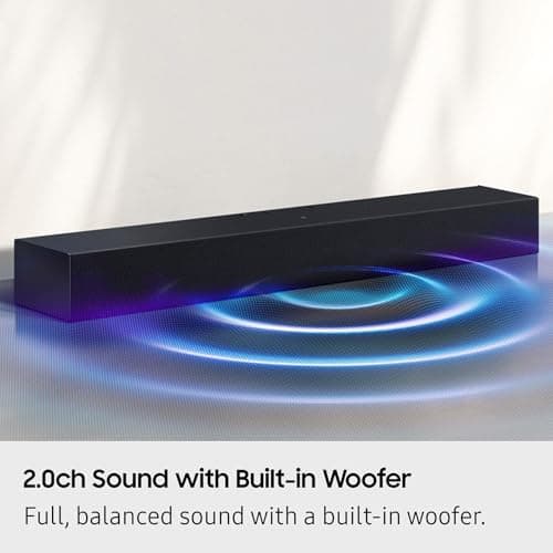 Samsung B-Series Soundbar HW B400F 2.0 ch Soundbar with Built in Subwoofer (2025 Model) One Remote Control, Surround Sound Expansion, Voice Enhance Mode thumbnail 3