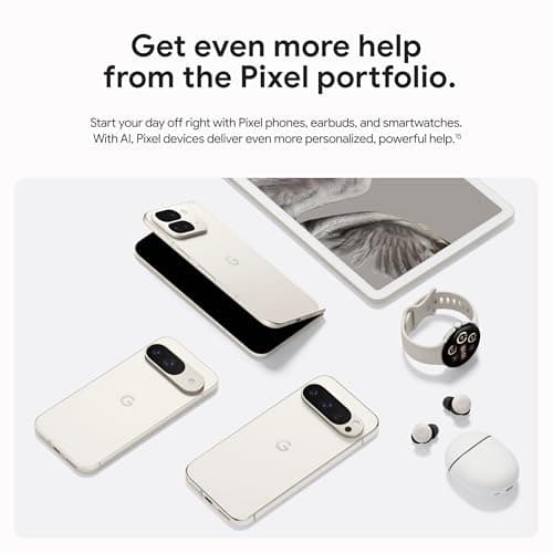 Google Pixel 9 Pro XL - Unlocked Android Smartphone with Gemini, Triple Rear Camera System, 24-Hour Battery, and 6.8" Super Actua Display - Obsidian - 128 GB thumbnail 10