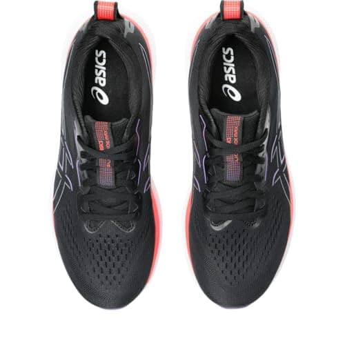 ASICS Men's GLIDERIDE MAX Running Shoe, 10, Black/Flash RED thumbnail 6