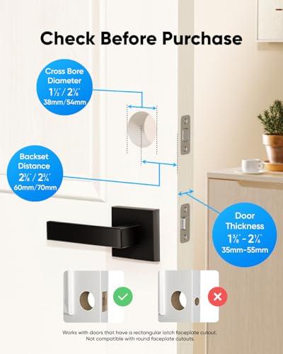 eufy Security Smart Lock C30, Keyless Entry Door Lock, Built-in WiFi Keypad Deadbolt for Front Door, No Bridge Required, Easy Installation, App Remote Control, Reliable Power, BHMA thumbnail 7
