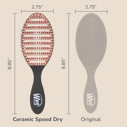 Miniatura de Cepillo Cerámico Wet Brush de Secado Rápido, Negro 5