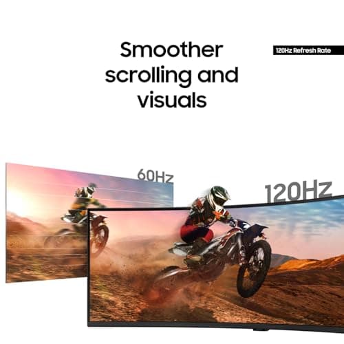 Samsung 49” Business Curved Ultrawide Dual QHD Computer Monitor, USB-C, DisplayPort, HDMI, 120Hz, VESA DisplayHDR 400, Built-in Speakers, Height Adjustable Stand, Eye Care, LS49C95 thumbnail 5