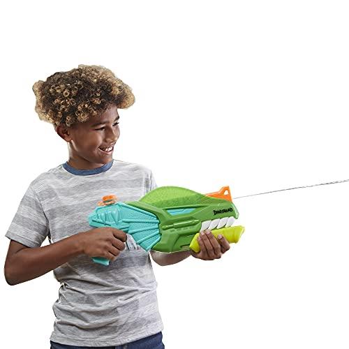 Pistola de Agua NERF Super Soaker DinoSquad de Bombeo