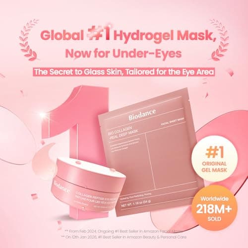 BIODANCE Collagen Peptide Eye Patches, Anti Wrinkle & Smile Line Patches for Face, Under Eye Mask for Fine Lines & Eye Bags, Travel Essentials & Self Care Gifts for Women, Korean S thumbnail 2