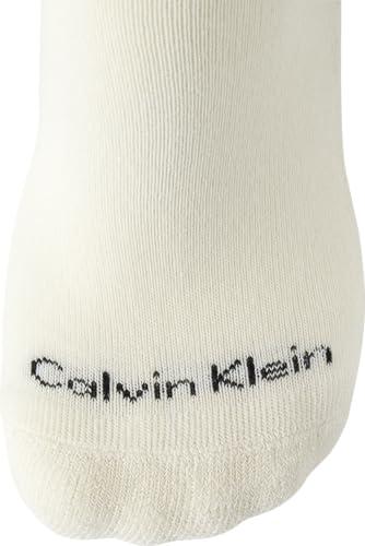 Calvin Klein Mens Crew Socks - 10 Pack Cushioned Athletic Performance Breathable Running and Sports Crew Socks for Men, Size 7-12, Ivory Assorted thumbnail 5
