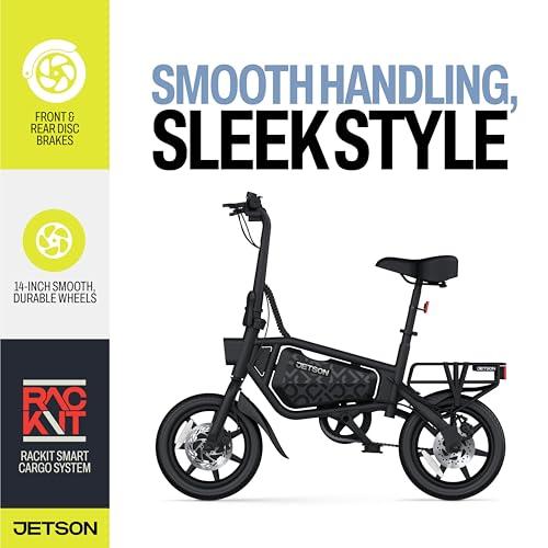 Jetson Bolt Pro Max Electric Bike, Portable Electric Bike with Carry Handles, Folding Design, and Twist Throttle, Up to 15.5 Mph, 14-Inch Tires, Age 12+ thumbnail 4