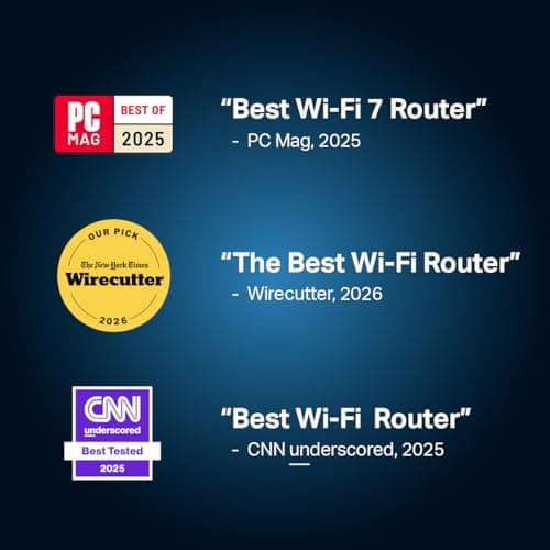 TP-Link Dual-Band BE3600 Wi-Fi 7 Router Archer BE230 | 4-Stream | 2×2.5G + 3×1G Ports, USB 3.0, 2.0 GHz Quad Core, 4 Antennas | VPN, EasyMesh, HomeShield, MLO, Private IOT | Free E thumbnail 2