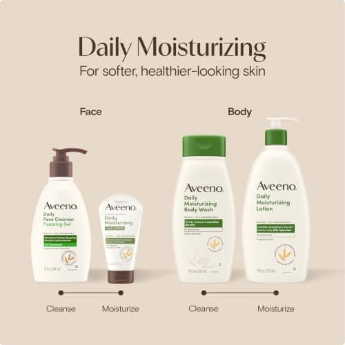 Miniatura de Loción Facial Hidratante Diaria Aveeno, Sin Fragancia, 5 oz 7