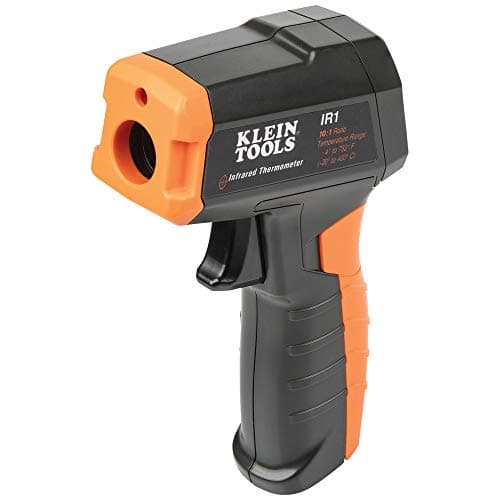 Klein Tools IR1 Infrared Thermometer, Digital Laser Gun is Non-Contact Thermometer with a Temperature Range -4 to 752-Degree Fahrenheit thumbnail 7