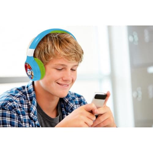 Audífonos LEXiBOOK Los Pitufos 2 en 1 Bluetooth/Alámbricos con Micrófono