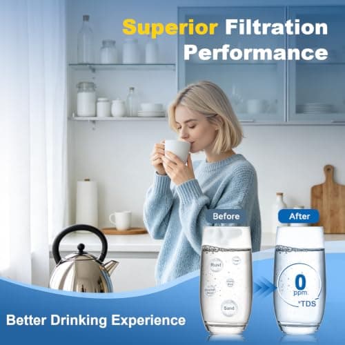 Miniatura de Reemplazo Filtro de Agua W10295370A Compatible EDR1RXD1 y Modelos Whirlpool 8