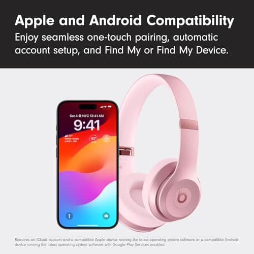 Beats Solo 4 Inalámbricos: Sonido Potente, 50h Batería, Ligeros (Exclusivo Amazon)