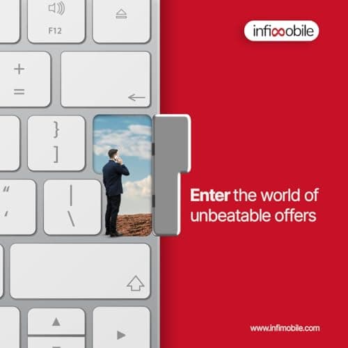 Infimobile Prepaid Unlimited Plan: 6 Months | 10GB High-Speed Data Per Month | Unlimited Data Talk & Text | Prepaid Plan Service SIM Card | Nationwide Coverage | 4G,  thumbnail 5