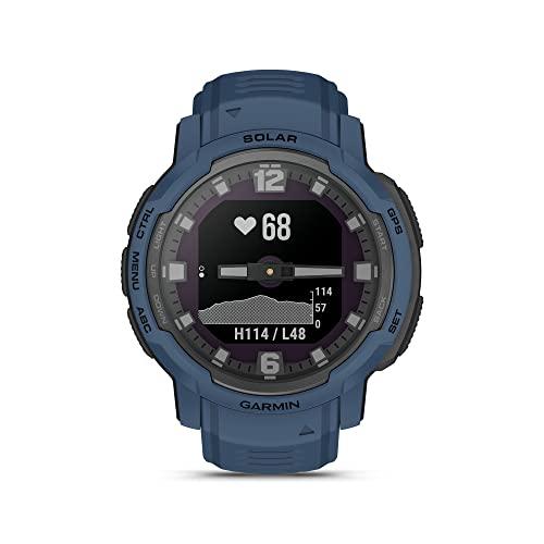 Miniatura de Garmin Instinct Crossover Solar: Smartwatch Híbrido Resistente con Carga Solar y Manecillas Análogas 2