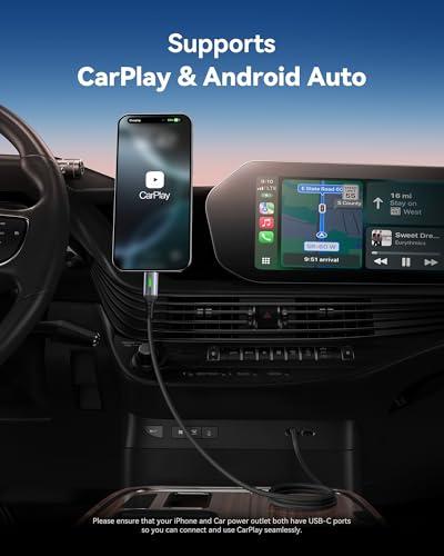 INIU USB C to USB C Cable, 240W Fast Charging Type C Charger Cord, Braided USBC Phone Charger Cable for iPhone 17 16 Pro Max Samsung S25 S24 Laptops MacBook Air 15 M3 iPad Switch [