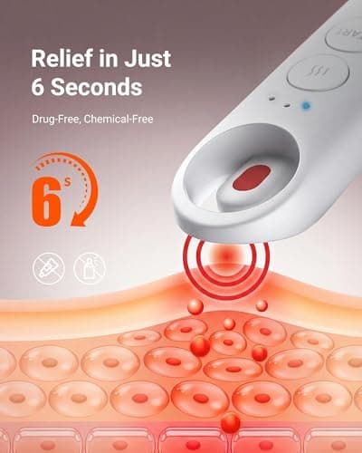 Miniatura de iHealth D-Itch Stick: Alivio Rápido para Piquetes con 3 Modos de Calor, Seguro para Niños y Portátil 3
