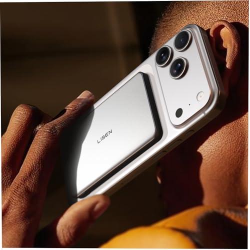 Power Bank Magnético LISEN MagSafe Ultra Delgado de 5000mAh para iPhone