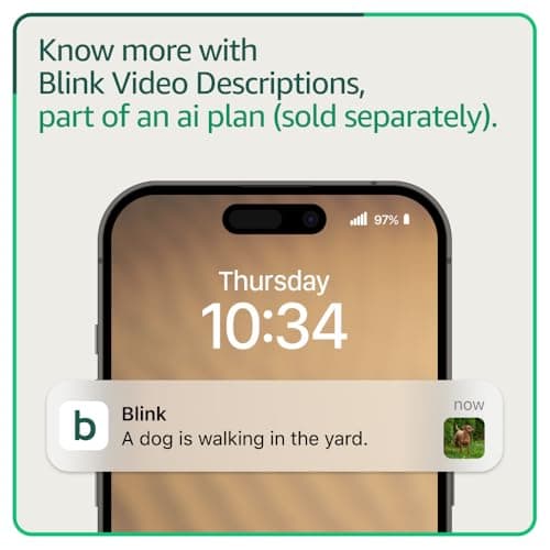 Blink Outdoor 4 XR – two-year battery wireless camera with 4x security coverage, 1000 ft open-air range or 400 ft with typical use — 6 camera system thumbnail 6