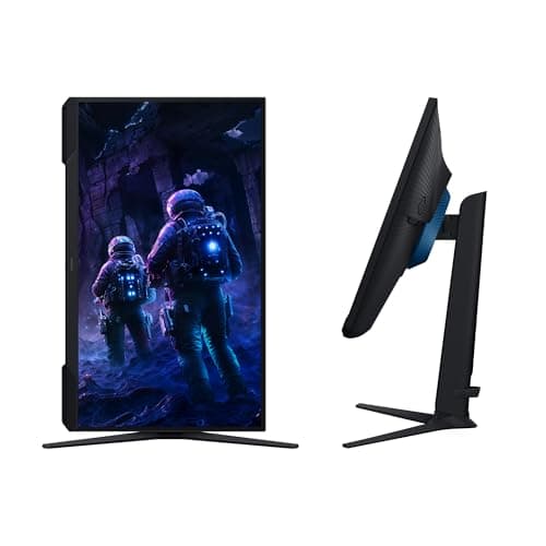 Samsung 27" Odyssey G5 (G51F) Gaming Monitor - QHD (1440P), 180Hz, 1ms, AMD FreeSync, HDR10, Height Adjustable Stand, Black Equalizer, Virtual Aim Point, Auto Source Switch+, LS27F thumbnail 6