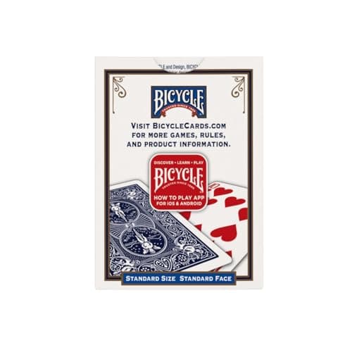 Bicycle Standard Rider Back Playing Cards, Poker Size, 12 Pack, Classic Decks of Cards for Poker, Blackjack, Casino Games & Family Game Night thumbnail 5