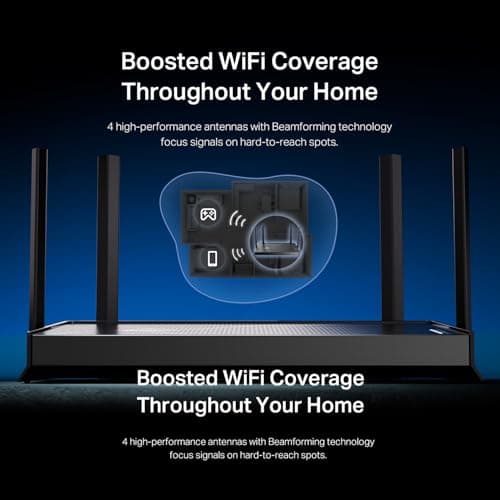 TP-Link Dual-Band BE3600 Wi-Fi 7 Router Archer BE230 | 4-Stream | 2×2.5G + 3×1G Ports, USB 3.0, 2.0 GHz Quad Core, 4 Antennas | VPN, EasyMesh, HomeShield, MLO, Private IOT | Free E thumbnail 7
