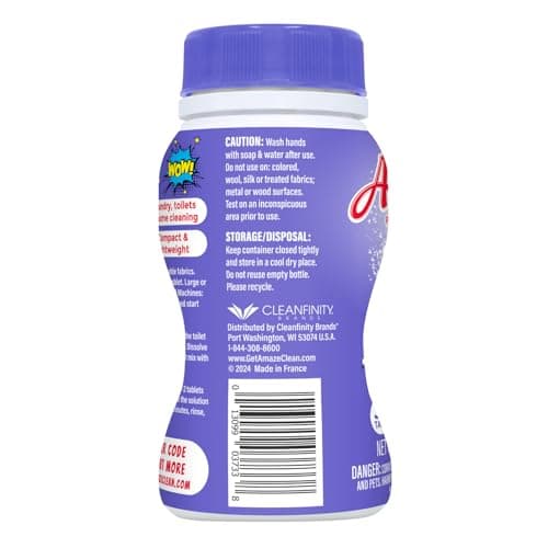 AMAZE Ultra Concentrated Bleach Tablets – Lavender Scent [32 tablets] thumbnail 4