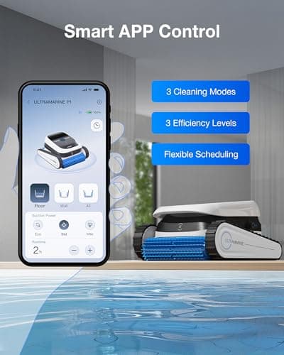 Miniatura de Robot Limpiador ECOVACS Ultramarine P1 Inalámbrico para Albercas: ¡180 Minutos de Autonomía! 7