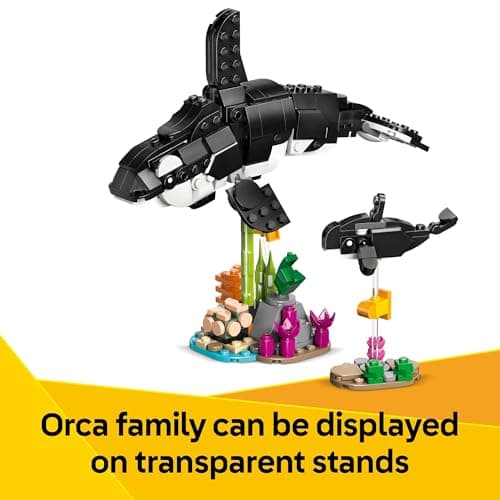 Miniatura de LEGO Creator 3 en 1 Familia de Pandas Animales Salvajes - Kit de Construcción 31165 4