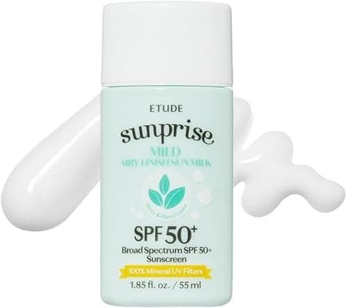 Bloqueador ETUDE Sunprise SPF 50+ PA++++ | Mineral, No Graso, Larga Duración