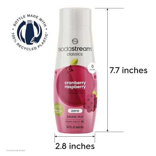 SodaStream Saborizante Arándano Frambuesa Cero Calorías 4-Pack