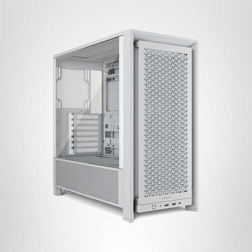 CORSAIR 4000D RS Frame Modular High Airflow Mid-Tower PC Case – 3X CORSAIR RS Fans – InfiniRail™ Fan Mounting System – Fits Multiple 360mm Radiators – Reverse Connector Motherboard thumbnail 11