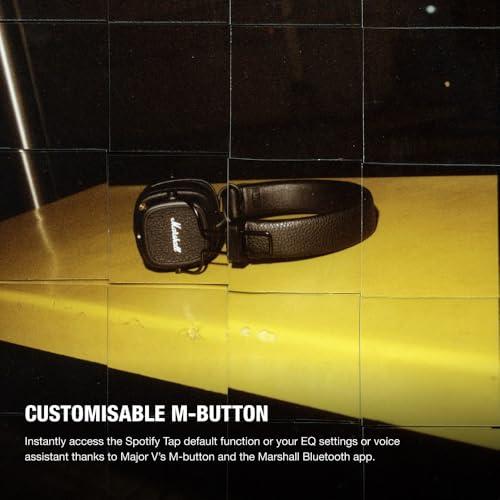 Miniatura de Audífonos Inalámbricos Bluetooth On-Ear Marshall Major V - Negro 5