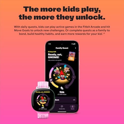 Fitbit Google Ace LTE: Smartwatch para Niños con Llamadas, GPS y Juegos