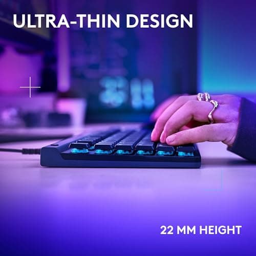 Miniatura de Amazon $40$ Credit + Logitech G515 TKL Wired Low Profile Gaming Keyboard, Fully Customizable RGB, Double-Shot PBT Keycaps 4