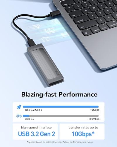 Miniatura de Gabinete Lexar E300 para SSD NVMe M.2, USB 3.2 Gen 2 (10Gbps), Sin Herramientas 3