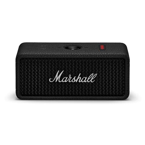 Marshall Emberton III Portable Bluetooth Waterproof Speaker - Black/Silver