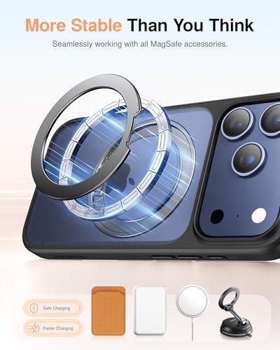 Miniatura de Funda SMARTDEVIL con Soporte Magnético 360° para iPhone 17 Pro, Militar y MagSafe 2