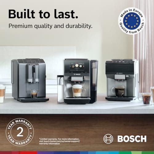 Miniatura de Cafetera Espresso Súper Automática Bosch Serie 300 con Molinillo y Varilla de Vapor 12