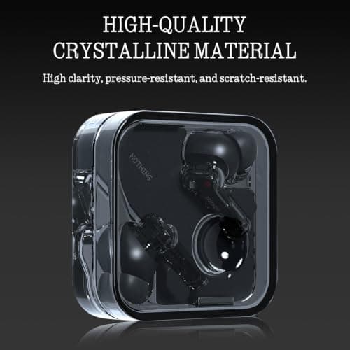 Nothing Ear Wireless Earbuds Bluetooth, 45dB Hybrid Smart ANC Earbuds, 11mm Deep Bass Boost, Hi-Res Audio with LDAC & LHDC 5.0, 6 Mics Call, 40.5H Playtime with Fast Charging Case, ChatGPT Supported thumbnail 5