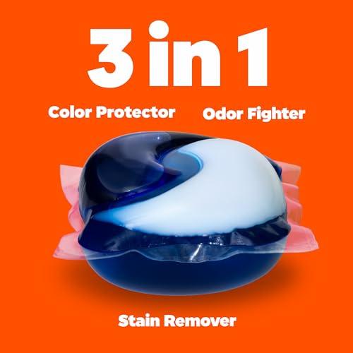 Tide PODS laundry detergent pacs, 3-in-1 Stain Remover, Odor Fighter, Color Protector, 42 Count, HE compatible, Original Scent thumbnail 4
