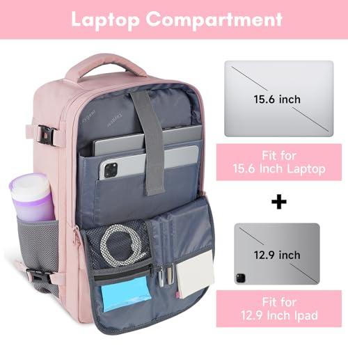 Mochila de Viaje Taygeer para Mujer: Carry-On, USB y Laptop 15.6" - ¡Aprobada para Vuelo!