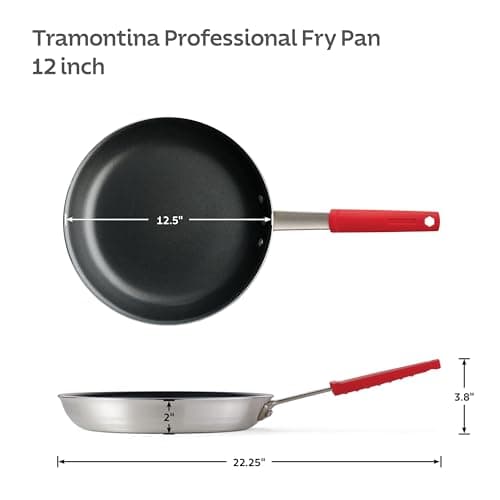 Tramontina Professional 12-Inch Non Stick Large Frying Pan thumbnail 4