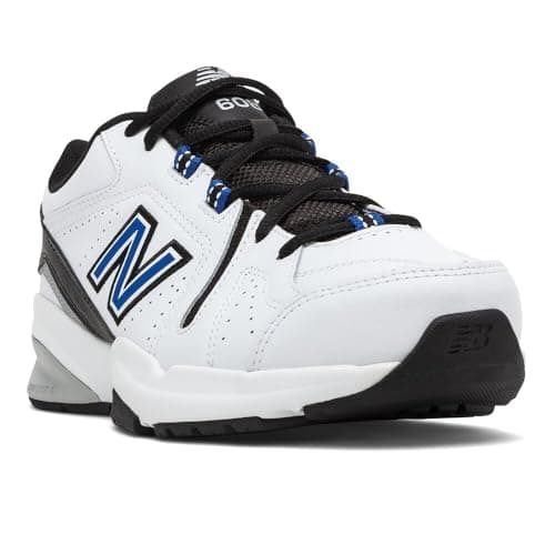 Miniatura de New Balance Men's 608 V5 Casual Comfort Cross Trainer, White/Team Royal, 10 3