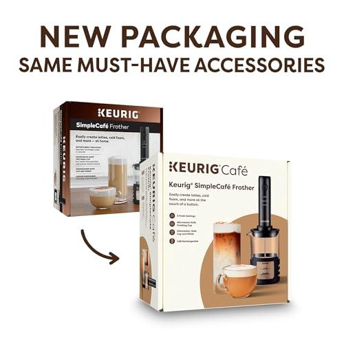 Miniatura de Espumador de Leche Recargable Keurig SimpleCafe para Café 2