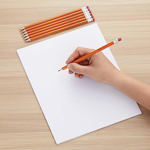 Amazon Basics Wood-Cased #2 Pencils, Pre-sharpened, HB Lead Bulk Box, 150 Count, Yellow thumbnail 4