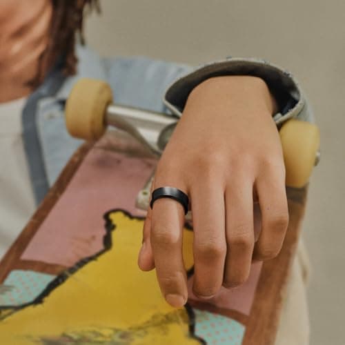 SAMSUNG Galaxy Ring, AI Smart Ring, Size First w/Sizing Kit, No App Subscription, Fitness Monitor, Sleep Tracker, Up to 7-Day Battery, Size 5, Titanium Silver [US Version, 1Yr Manu thumbnail 9