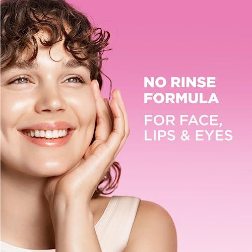 Garnier Micellar Water with Rose Water and Glycerin, Hydrating Facial Cleanser & Makeup Remover, For All Skin Types, Vegan, Cruelty Free, 13.5 Fl Oz (400mL), 1 Count thumbnail 4