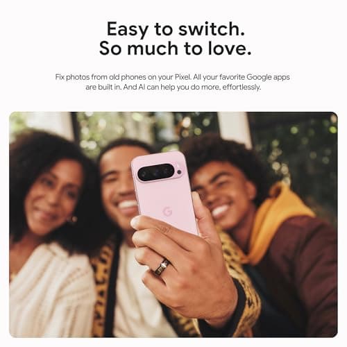 Google Pixel 9 Pro XL - Unlocked Android Smartphone with Gemini, Triple Rear Camera System, 24-Hour Battery, and 6.8" Super Actua Display - Obsidian - 128 GB thumbnail 9